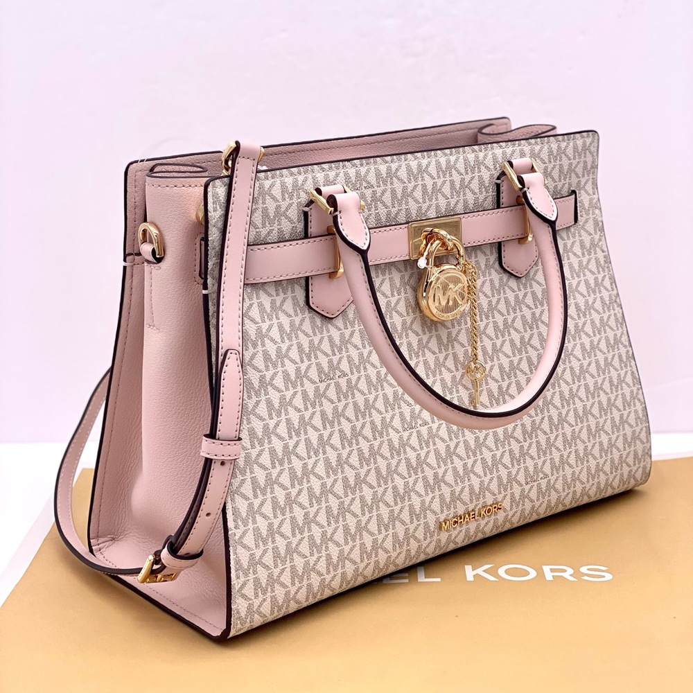 Michael Kors Hamilton Medium Satchel And Wallet set - Picture 12 of 15